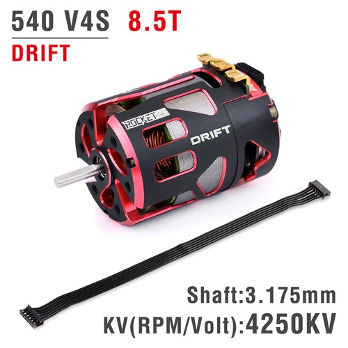 Surpasshobby 540 V4S Sensored Brushless Racing Motor for 1/10 1/12 1/14 RC Car - 第 38/40 張圖片