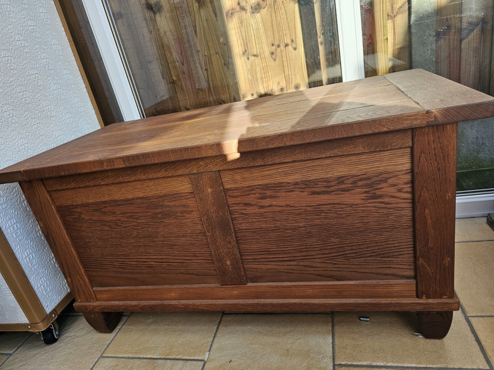 Solid Oak Storage Chest Marks And Spencer eBay