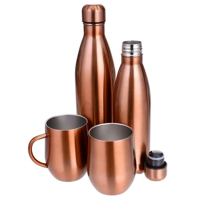 GRÄWE Isolierflaschen Kupferfarben/Edelstahl, Serie Thermohome, Isoliergefäße - Bild 1 von 4