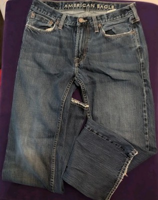 American Eagle Jeans Womens Size 30/32 Low Rise Boot Cut Basic Wash