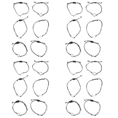 4 Pack Freundschaftsarmband Pärchen Schmuck Seilarmband Handgelenkarmband