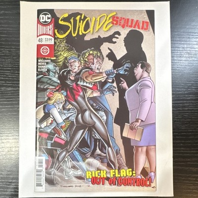 DC Comics Suicide Squad #48 Rick Flag Out of Control Modern Age Comic Book 2018