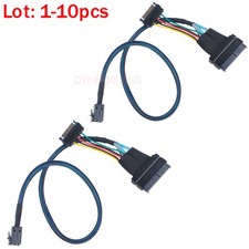 Lot SFF-8639 PCIe NVMe U.2 to SFF-8643 HD Min...