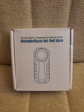 Motorbike Bicycle Anti-Theft Alarm with Remote – Motion Sensor – New in Box