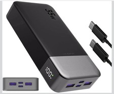 Power Bank 20000mAh 35W Charging Portable External External Battery