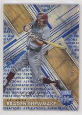 2019 Panini Elite Extra Edition Aspirations Blue 28/75 Braden Shewmake #21 fm0