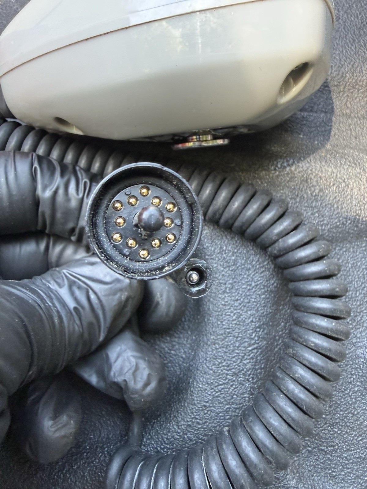 KENWOOD KMC-27 MIC MICROPHONE w/ CORD FOR TK690 TK790 TK890 TK5710 TK5810/5910