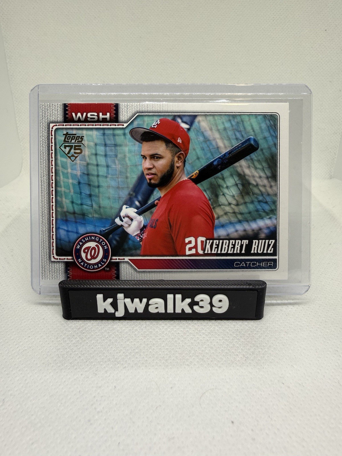 *Golden Mirror Variation* 2026 TOPPS Series 1 Keibert Ruiz SSP Nationals #245