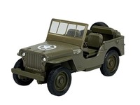 Welly 1941 Jeep Willys Mb Military 1:34 Die Cast Metal Model New In Box