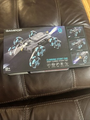 GAMPOP  8 Wheels Climbing STUNT Car Remote Control Car 360 Excellent