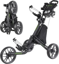 EASEGO DZ 3-Wheel Push / Pull Golf Bag Cart, ...