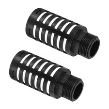 2PCS Exhaust Muffler G 1" for Plastic Air Fitting