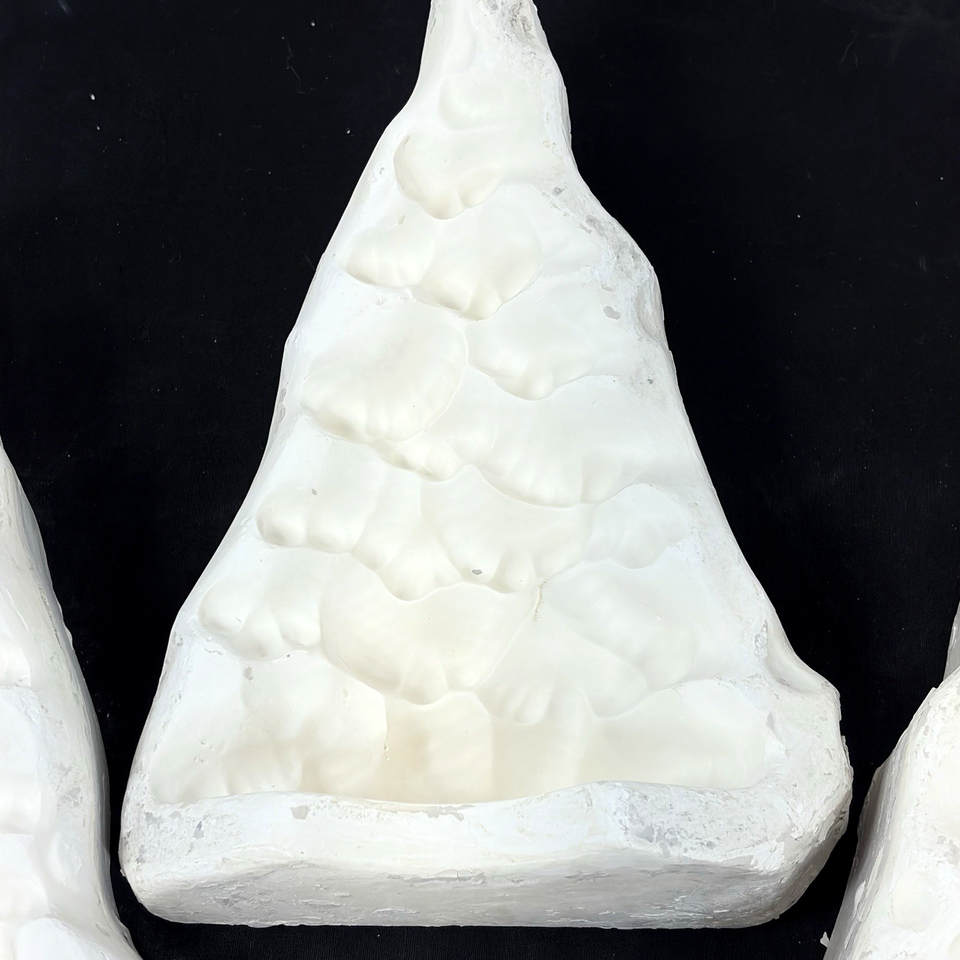Moule à Couler Céramique Nowell's 1681 1682 - Sapin De Noël Avec Bases 7,5 Pouces (Réparation Visible)