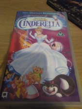 Walt Disney Classics Presents Cinderella -  VHS - sealed Digitally Remastered U