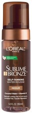 Self Tanning Water Mousse 5 Fl. Oz - Hydrating Lightweight Bronzing Tan