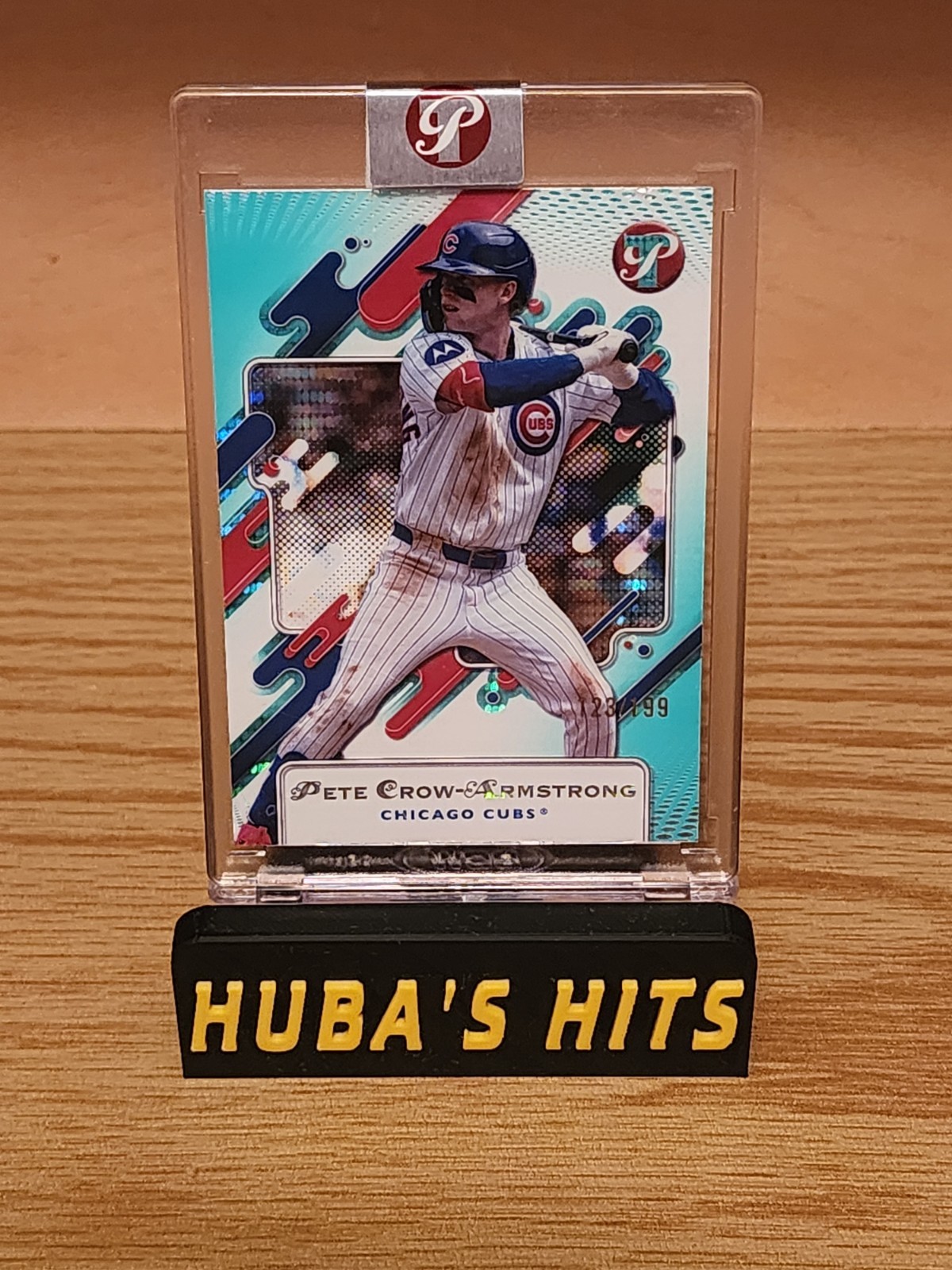 2025 TOPPS PRISTINE AQUA REFRACTOR /199 CHICAGO CUBS PETE CROW ARMSTRONG