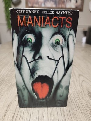 Maniacts (2003) - VHS Horror 2003 Jeff Fahey Slasher Redrum *BUY 2 GET 1 FREE*