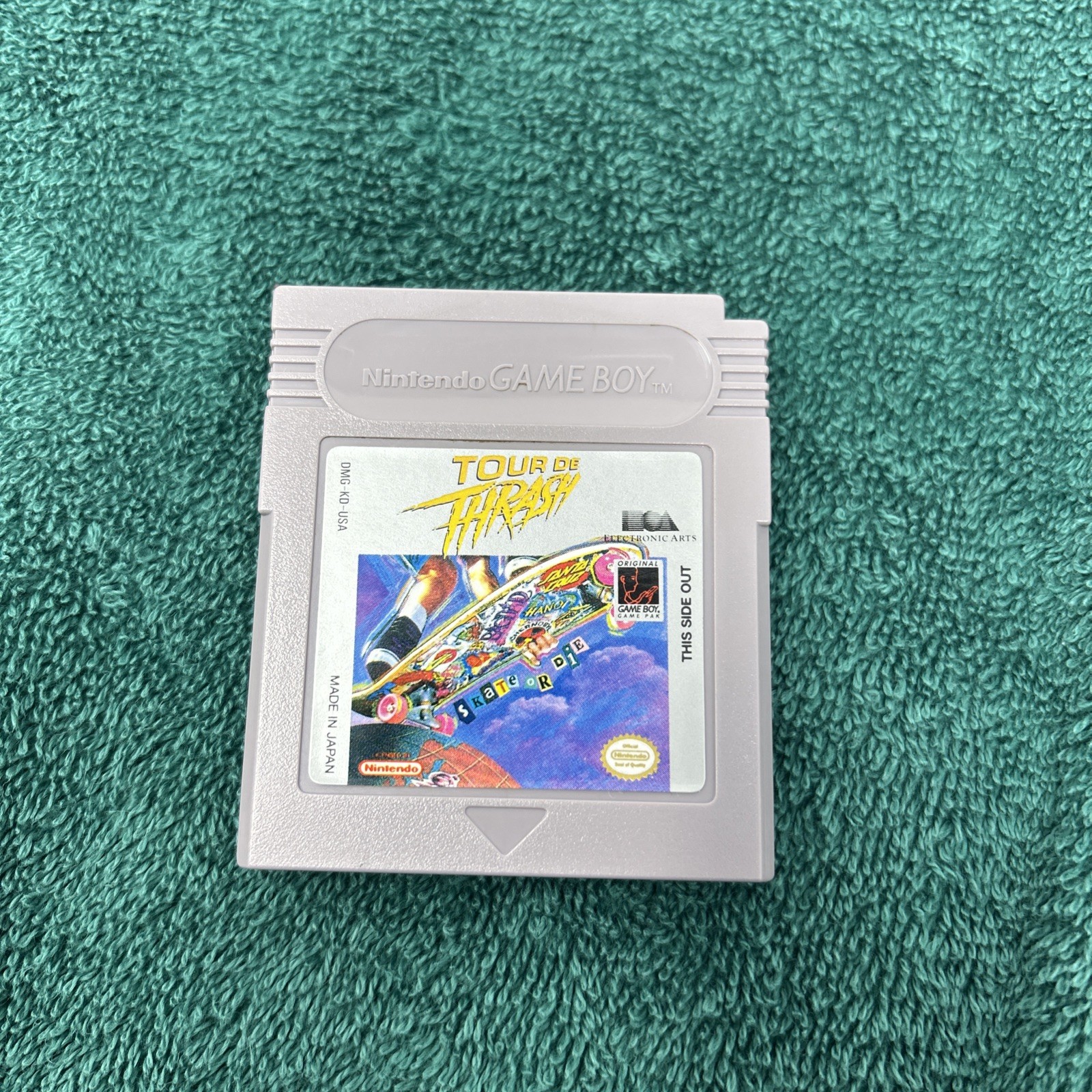 Skate or Die Tour De Thrash Nintendo Game Boy Tested Authentic