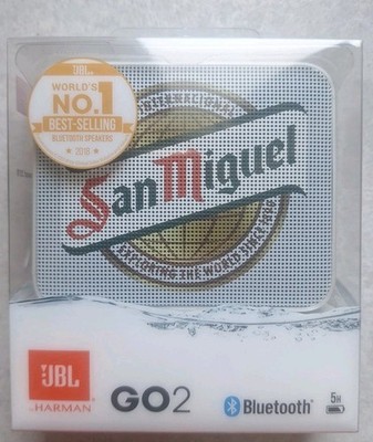 San Miguel JBL GO2 Box Bluetooth Lautsprecher Speaker LIMITED EDITION