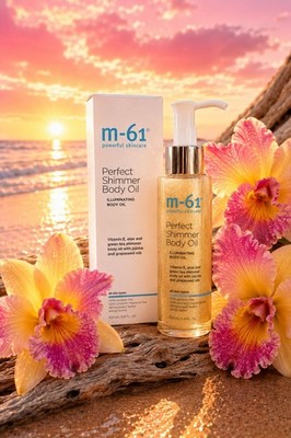 $48 New M-61 Perfect Shimmer Body Oil