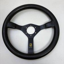Momo Cavallino 350mm Leather Steering Wheel Ferrari Classic Old School Vintage