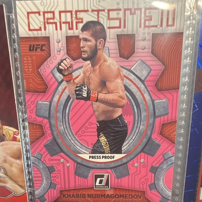 #ad Panini 2022 Donruss UFC Craftsmen Press Proof Khabib Nurmagomedov #13 $5.85