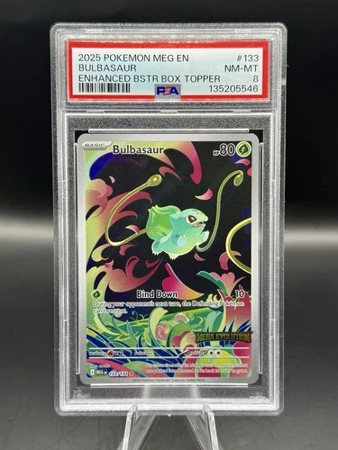 Bulbasaur - (Mega Evolution Stamped) 133/132 Miscellaneous Cards & Products Holo