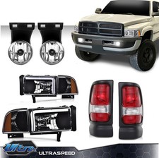 For 1994-2002 Dodge Ram 1500 2500 3500 Headlightstail Lightsfog Lights For 1994-2002 Dodge Ram 1500 2500 3500 Headlightstail Lightsfog Lights