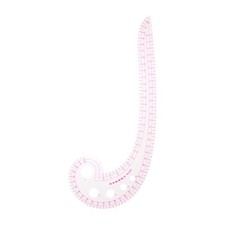 Styling Sewing French Curve Ruler 30x10.5cm Clear Sewing Pattern Making Ruler