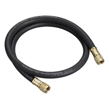 YELLOW JACKET 15660 Hose, 5 ft L, Black, 600 psi, 1 Hose 809JM6