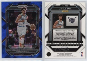 2022-23 Panini Prizm Blue Ice Prizm /125 LaMelo Ball #150
