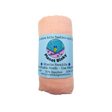 Muslin Swaddle Multi Use Baby Blanket 70 Bamboo 30 Cotton 47 x 47