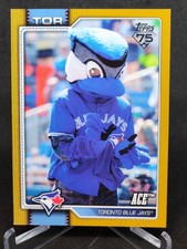 2026 Topps Series 1 Celebration Mascot Ace M-28 Gold 28/50 Toronto Bluejays