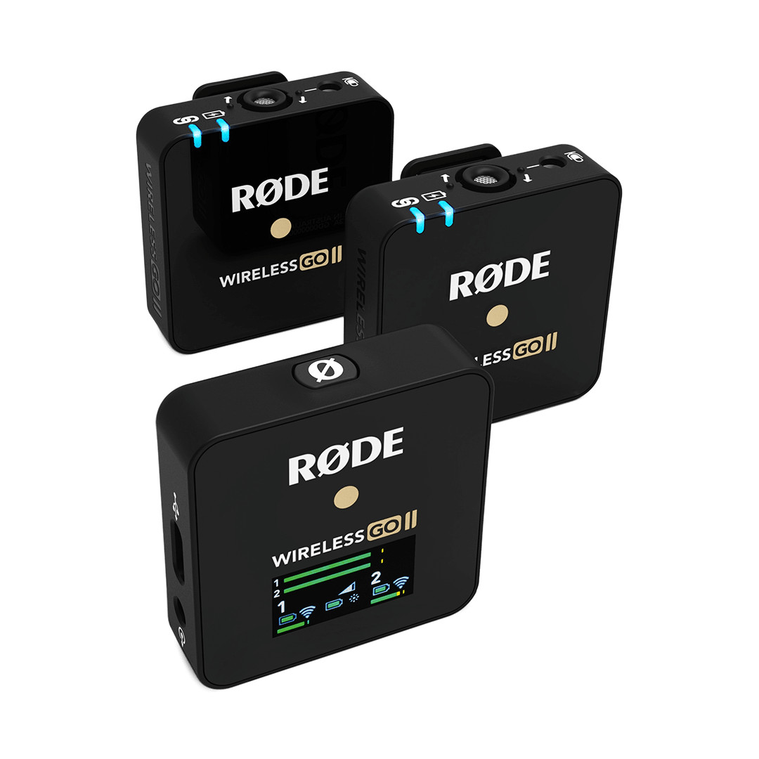 Rode Wireless Go II Noir Ensemble de Captation Audio Professionnel Haute Résolution et Compacité - 4