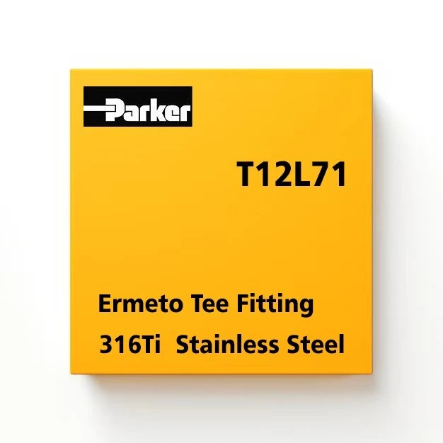 Parker T12L71 316Ti Stainless Steel EO 12mm Tee-Fitting include DPR-Ring and Nut - Image 3 of 3