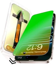 iPhone 17 Pro Max Privacy Screen Protector Tempered Glass 6.9" Anti-Blue Light 