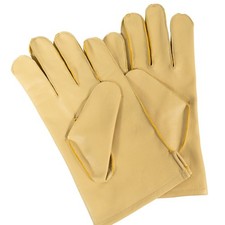 WW2 US Army Para Leather Gloves - Repro M1942 no Buckle - Airborne Paratrooper