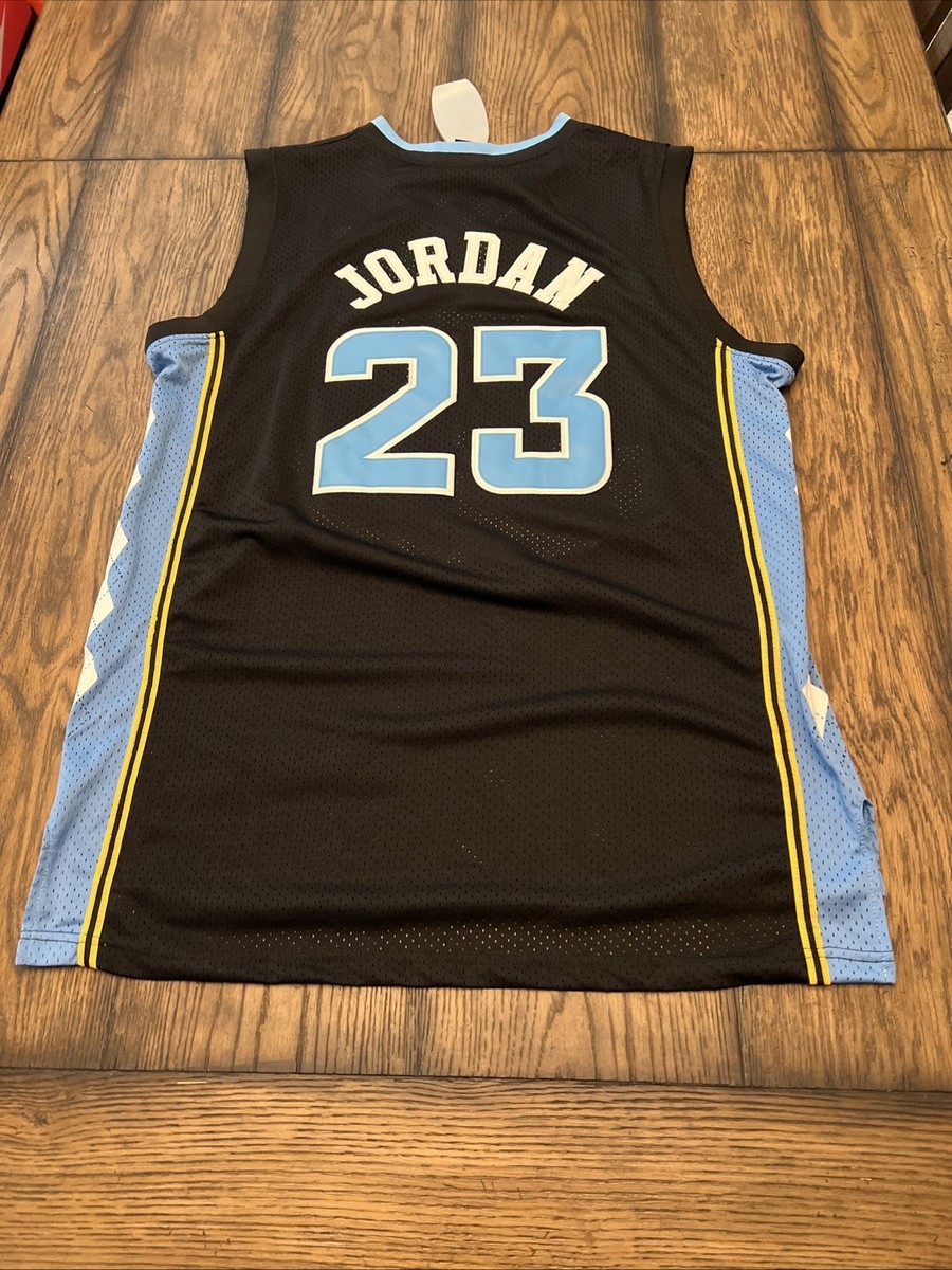 Michael Jordan #23 North Carolina Tar Heels Black NCAA Basketball