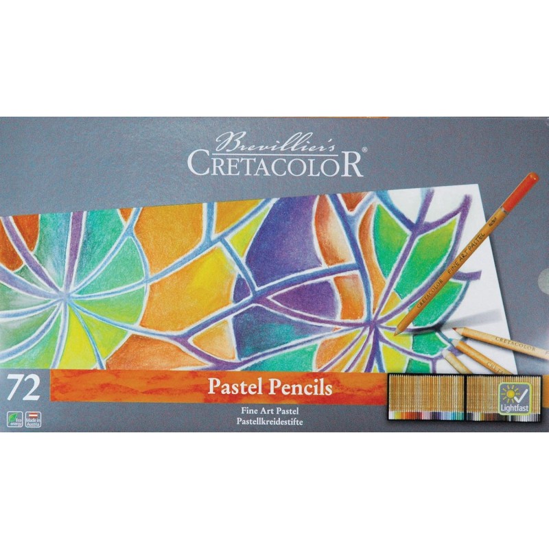 Crayons de couleur pastel Cretacolor pour illuminer vos dessins en atelier