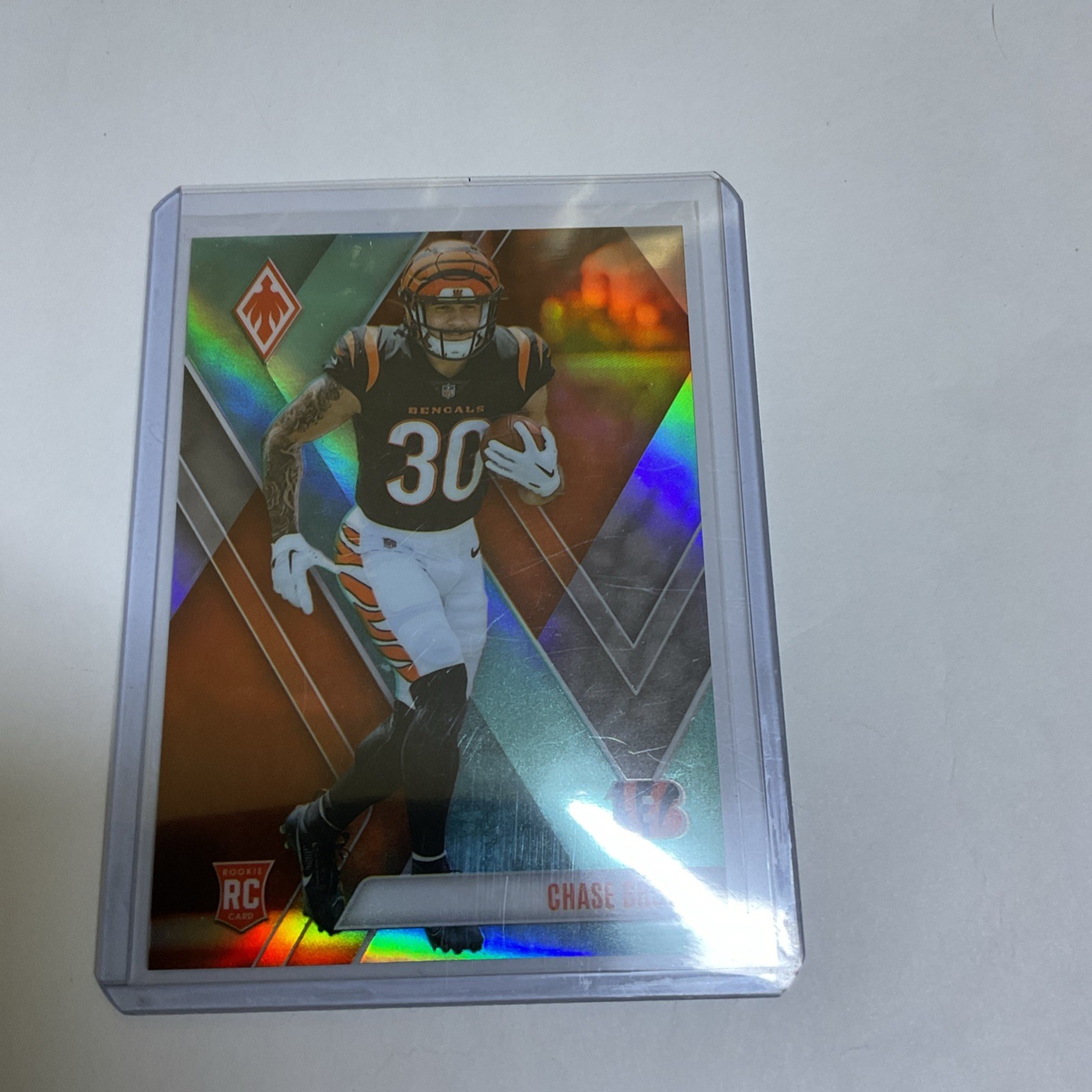 2023 Panini Phoenix - Rookies Chase Brown #133 Teal /150 (RC)