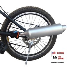 Bicycle Exhaust Sound System, Bike Motorcycle Spoke Turbo Exhaust Pipe System