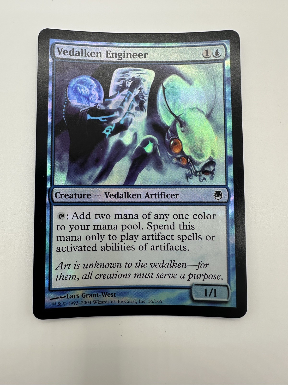 Vedalken Engineer FOIL Darksteel NM Blue Common MAGIC THE GATHERING MTG