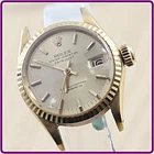 Rolex 1965 Lady-Datejust Watch 6517 Solid Yellow Gold 18K Automatic Self-Winding