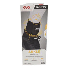 McDavid Sport Ankle Brace w/ Straps Adult Medium Mens 9-11 Womens 10-12 New