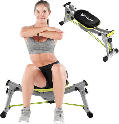 Sway N Fit - Hip Thrust Machine, Ab Machine for Waist & Obliques, Adjustable Mul