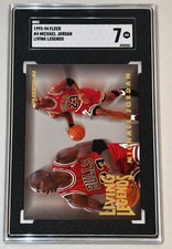 1993-94 Fleer - Living Legends Michael Jordan #4 SGC 7 NM HOF BULLS