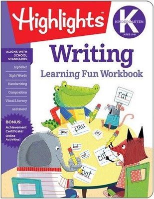 Highlights Kindergarten Writing (Paperback) Learning Fun Workbooks