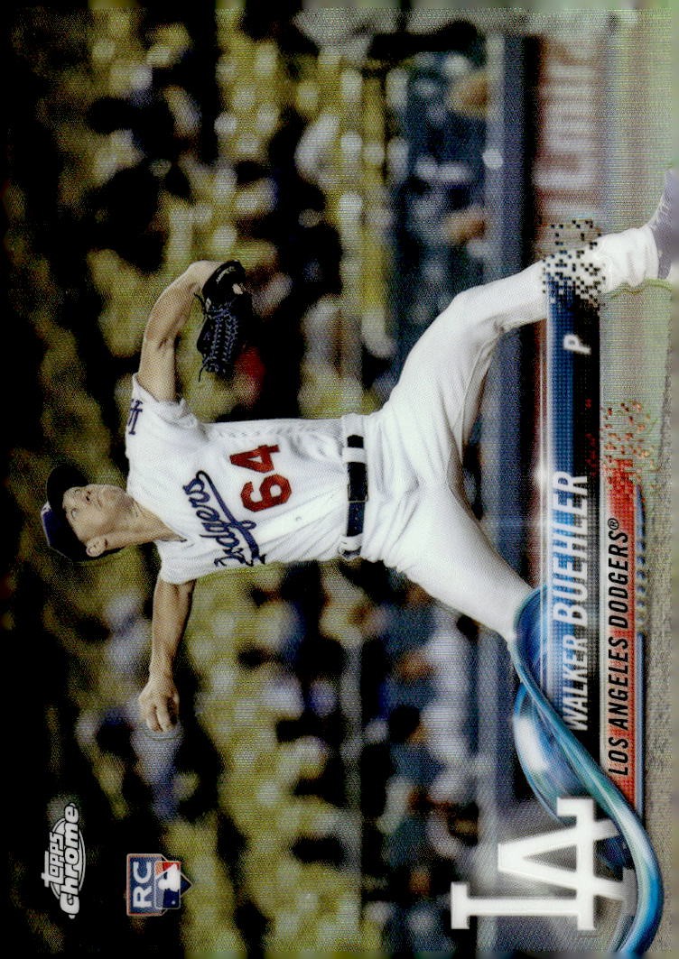 2018 Topps Chrome #71 Walker Buehler Refractor