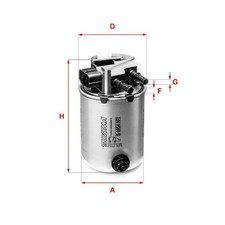 Kraftstofffilter für Nissan X-Trail 3 T32 | 24263685