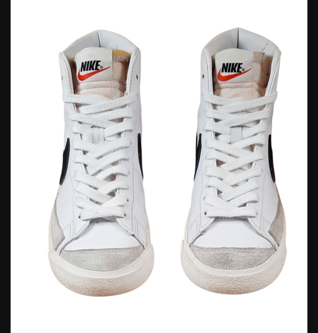 SAOLA Nike Blazer Mid 77' Bianco Nero (Donna) Taglia 7 5